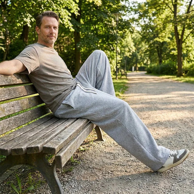 Men‘s Casual Loose Fit Pants with Drawstring ( BUY 1 GET 1 FREE )